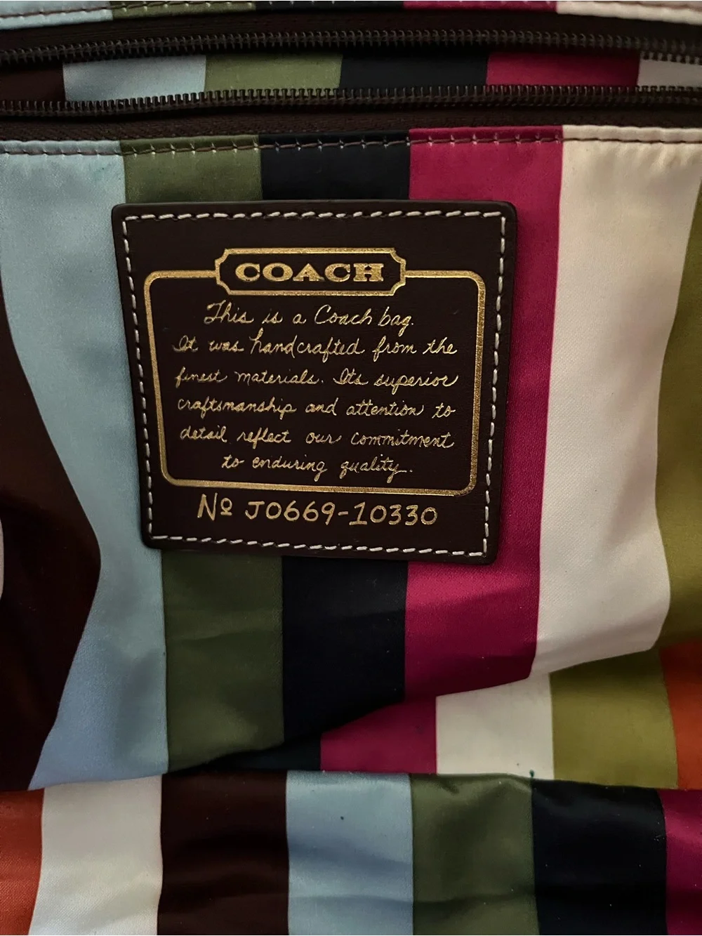 Coach Legacy Mandy satchel leather with brass hardware. Pre-Owned condition-Good - Picture 10 of 16